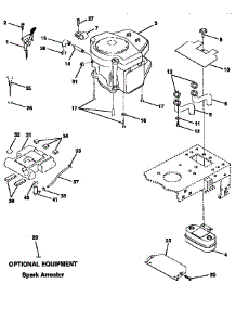 Engine parts for Craftsman Front-Engine Lawn Tractor 917259170 from AppliancePartsPros.com
