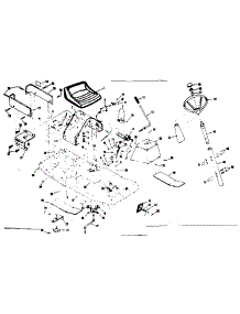 Top Half parts for Craftsman Front-Engine Lawn Tractor 917259250 from AppliancePartsPros.com