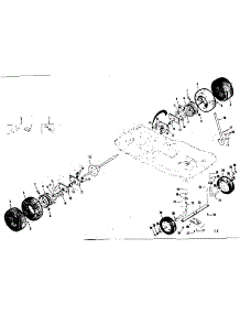 Wheel Assembly parts for Craftsman Front-Engine Lawn Tractor 917259250 from AppliancePartsPros.com