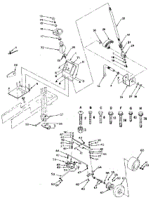 Steering And Front Axle parts for Craftsman Front-Engine Lawn Tractor 917259270 from AppliancePartsPros.com