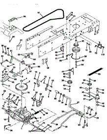 Drive parts for Craftsman Front-Engine Lawn Tractor 917259280 from AppliancePartsPros.com
