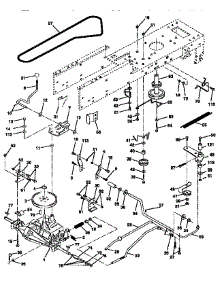 Drive parts for Craftsman Front-Engine Lawn Tractor 917259290 from AppliancePartsPros.com