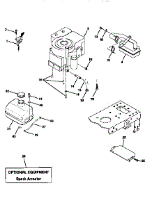 Engine parts for Craftsman Front-Engine Lawn Tractor 917259330 from AppliancePartsPros.com