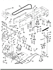 Drive parts for Craftsman Front-Engine Lawn Tractor 917259331 from AppliancePartsPros.com