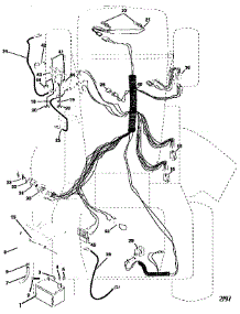 Electrical parts for Craftsman Front-Engine Lawn Tractor 917259341 from AppliancePartsPros.com