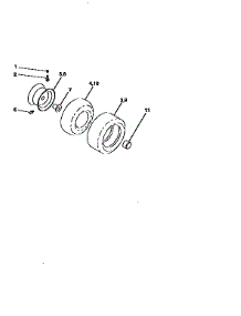 Wheels And Tires parts for Craftsman Front-Engine Lawn Tractor 917259341 from AppliancePartsPros.com