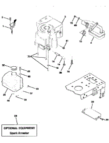 Engine parts for Craftsman Front-Engine Lawn Tractor 917259341 from AppliancePartsPros.com