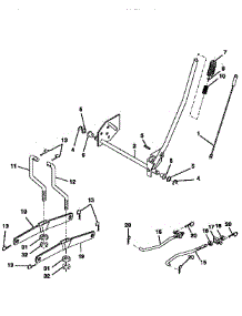 Lift parts for Craftsman Front-Engine Lawn Tractor 917259350 from AppliancePartsPros.com