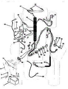 Electrical parts for Craftsman Front-Engine Lawn Tractor 917259360 from AppliancePartsPros.com