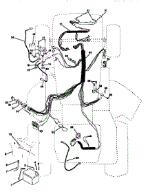Electrical parts for Craftsman Front-Engine Lawn Tractor 917259370 from AppliancePartsPros.com