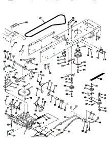 Drive parts for Craftsman Front-Engine Lawn Tractor 917259370 from AppliancePartsPros.com