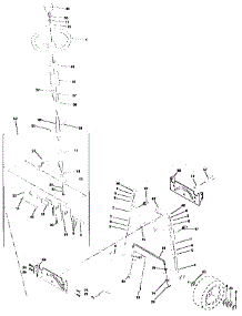 Steering Assembly parts for Craftsman Front-Engine Lawn Tractor 917259381 from AppliancePartsPros.com