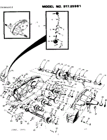 Replacement Parts parts for Craftsman Chainsaw 91725941 from AppliancePartsPros.com