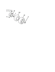 Wheels parts for Craftsman Front-Engine Lawn Tractor 917259442 from AppliancePartsPros.com