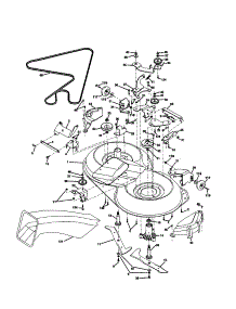 Mower parts for Craftsman Front-Engine Lawn Tractor 917259442 from AppliancePartsPros.com