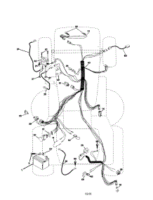 Electrical parts for Craftsman Front-Engine Lawn Tractor 917259462 from AppliancePartsPros.com