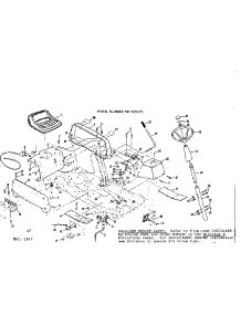 Top Half parts for Craftsman Front-Engine Lawn Tractor 917259470 from AppliancePartsPros.com