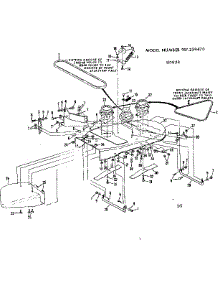 Mower Deck parts for Craftsman Front-Engine Lawn Tractor 917259470 from AppliancePartsPros.com