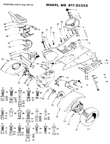 16 Twin-Garden Tractor / Steering And Final Drive parts for Craftsman Front-Engine Lawn Tractor 91725950 from AppliancePartsPros.com
