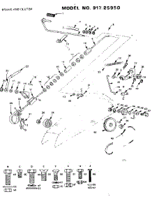 16 Twin-Garden Tractor / Brake And Clutch parts for Craftsman Front-Engine Lawn Tractor 91725950 from AppliancePartsPros.com