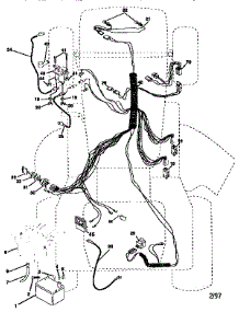 Electrical parts for Craftsman Front-Engine Lawn Tractor 917259520 from AppliancePartsPros.com