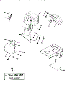 Engine parts for Craftsman Front-Engine Lawn Tractor 917259521 from AppliancePartsPros.com