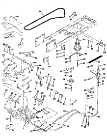 Drive parts for Craftsman Front-Engine Lawn Tractor 917259540 from AppliancePartsPros.com