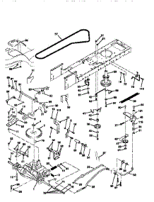 Drive parts for Craftsman Front-Engine Lawn Tractor 917259541 from AppliancePartsPros.com