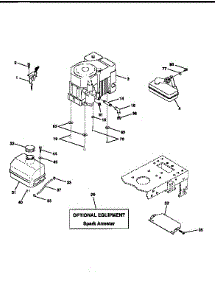 Engine parts for Craftsman Front-Engine Lawn Tractor 917259541 from AppliancePartsPros.com
