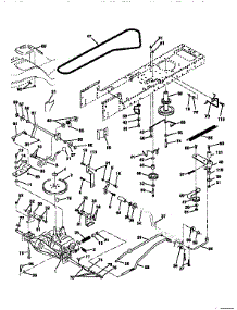 Drive parts for Craftsman Front-Engine Lawn Tractor 917259542 from AppliancePartsPros.com