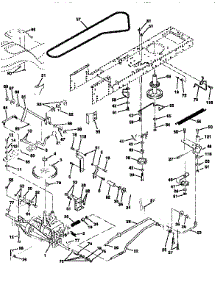 Drive parts for Craftsman Front-Engine Lawn Tractor 917259543 from AppliancePartsPros.com