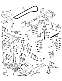 Drive parts for Craftsman Front-Engine Lawn Tractor 917259544 from AppliancePartsPros.com