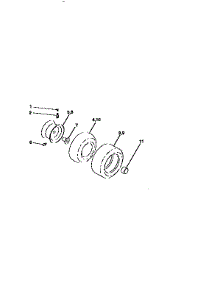 Wheels And Tires parts for Craftsman Front-Engine Lawn Tractor 917259544 from AppliancePartsPros.com