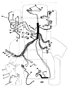 Electrical parts for Craftsman Front-Engine Lawn Tractor 917259547 from AppliancePartsPros.com