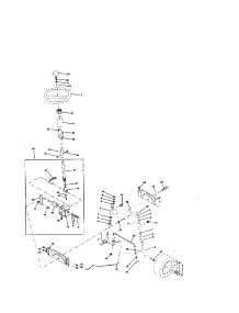 Steering Assembly parts for Craftsman Front-Engine Lawn Tractor 917259550 from AppliancePartsPros.com