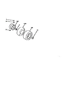 Wheels And Tires parts for Craftsman Front-Engine Lawn Tractor 917259552 from AppliancePartsPros.com