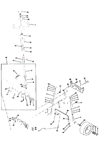 Steering Assembly parts for Craftsman Front-Engine Lawn Tractor 917259553 from AppliancePartsPros.com
