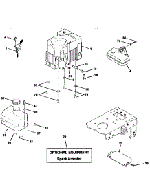 Engine parts for Craftsman Front-Engine Lawn Tractor 917259553 from AppliancePartsPros.com