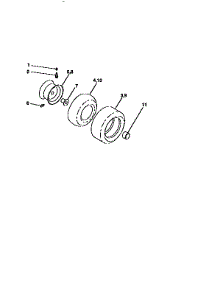 Wheels And Tires parts for Craftsman Front-Engine Lawn Tractor 917259555 from AppliancePartsPros.com