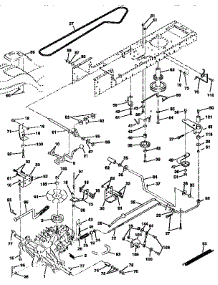 Drive parts for Craftsman Front-Engine Lawn Tractor 917259556 from AppliancePartsPros.com