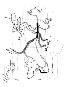 Electrical parts for Craftsman Front-Engine Lawn Tractor 917259564 from AppliancePartsPros.com