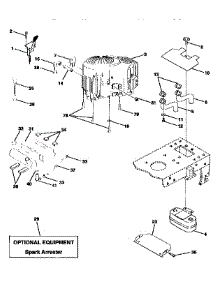 Engine parts for Craftsman Front-Engine Lawn Tractor 917259564 from AppliancePartsPros.com