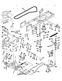 Drive parts for Craftsman Front-Engine Lawn Tractor 917259565 from AppliancePartsPros.com