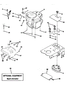 Engine parts for Craftsman Front-Engine Lawn Tractor 917259565 from AppliancePartsPros.com