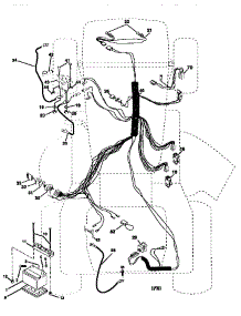 Electrical parts for Craftsman Front-Engine Lawn Tractor 917259567 from AppliancePartsPros.com