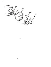 Wheels And Tires parts for Craftsman Front-Engine Lawn Tractor 917259567 from AppliancePartsPros.com