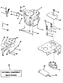 Engine parts for Craftsman Front-Engine Lawn Tractor 917259570 from AppliancePartsPros.com