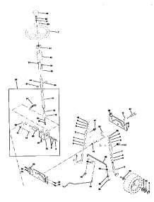 Steering Assembly parts for Craftsman Front-Engine Lawn Tractor 917259573 from AppliancePartsPros.com
