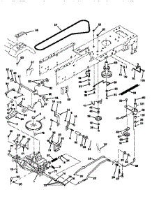 Drive parts for Craftsman Front-Engine Lawn Tractor 917259580 from AppliancePartsPros.com