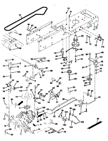 Drive parts for Craftsman Front-Engine Lawn Tractor 917259592 from AppliancePartsPros.com